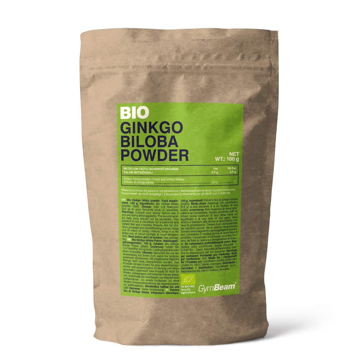 BIO Ginkgo Biloba - GymBeam