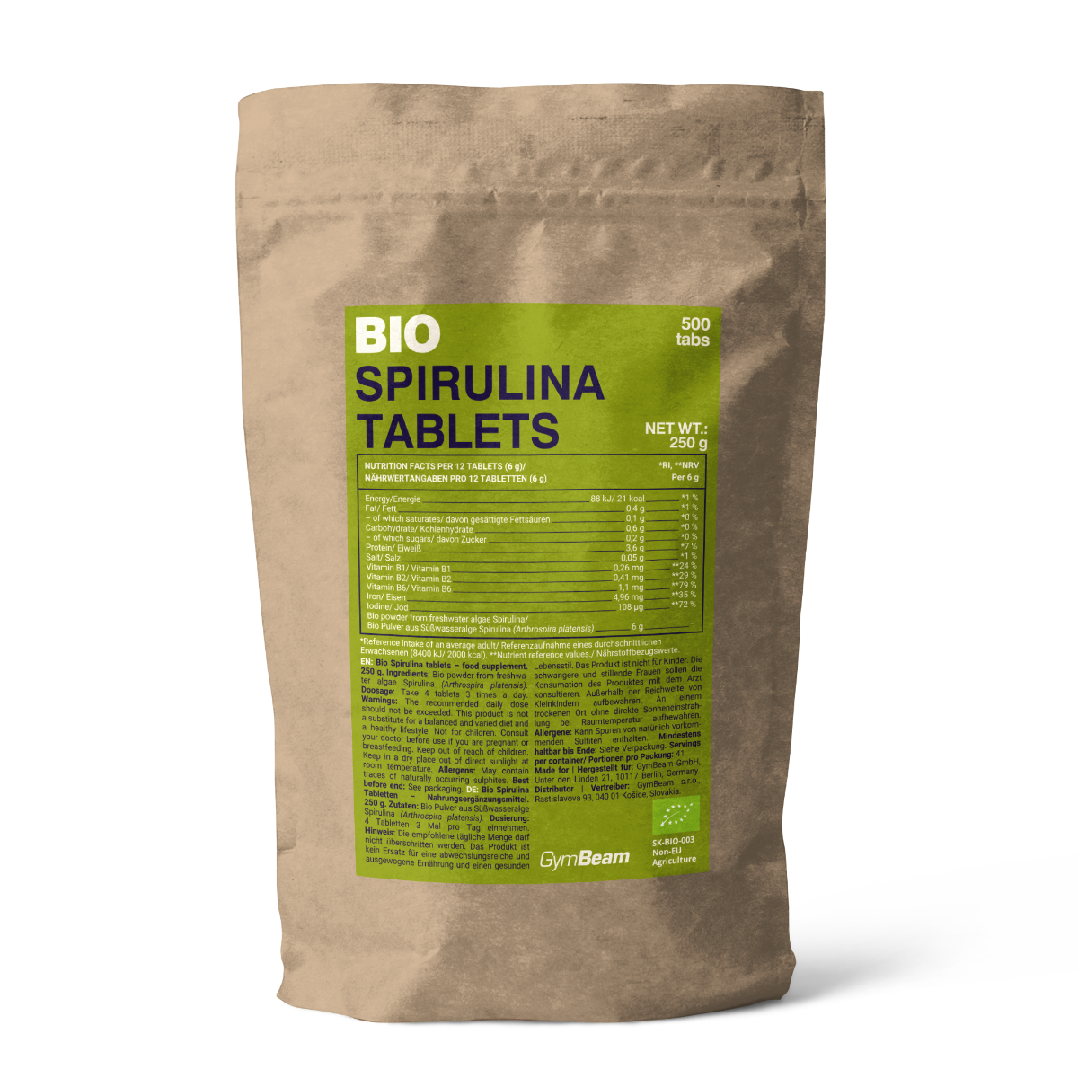 BIO Spiruline - GymBeam