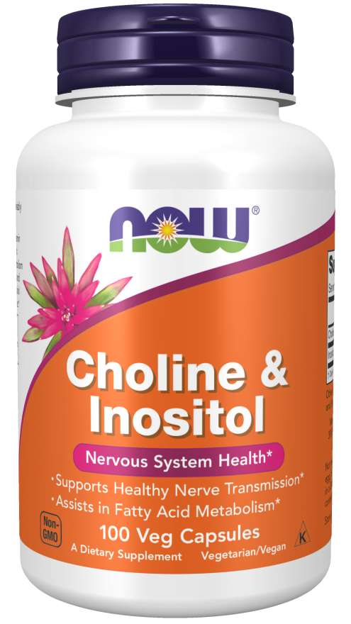 Choline et Inositol 500 mg - NOW Foods.