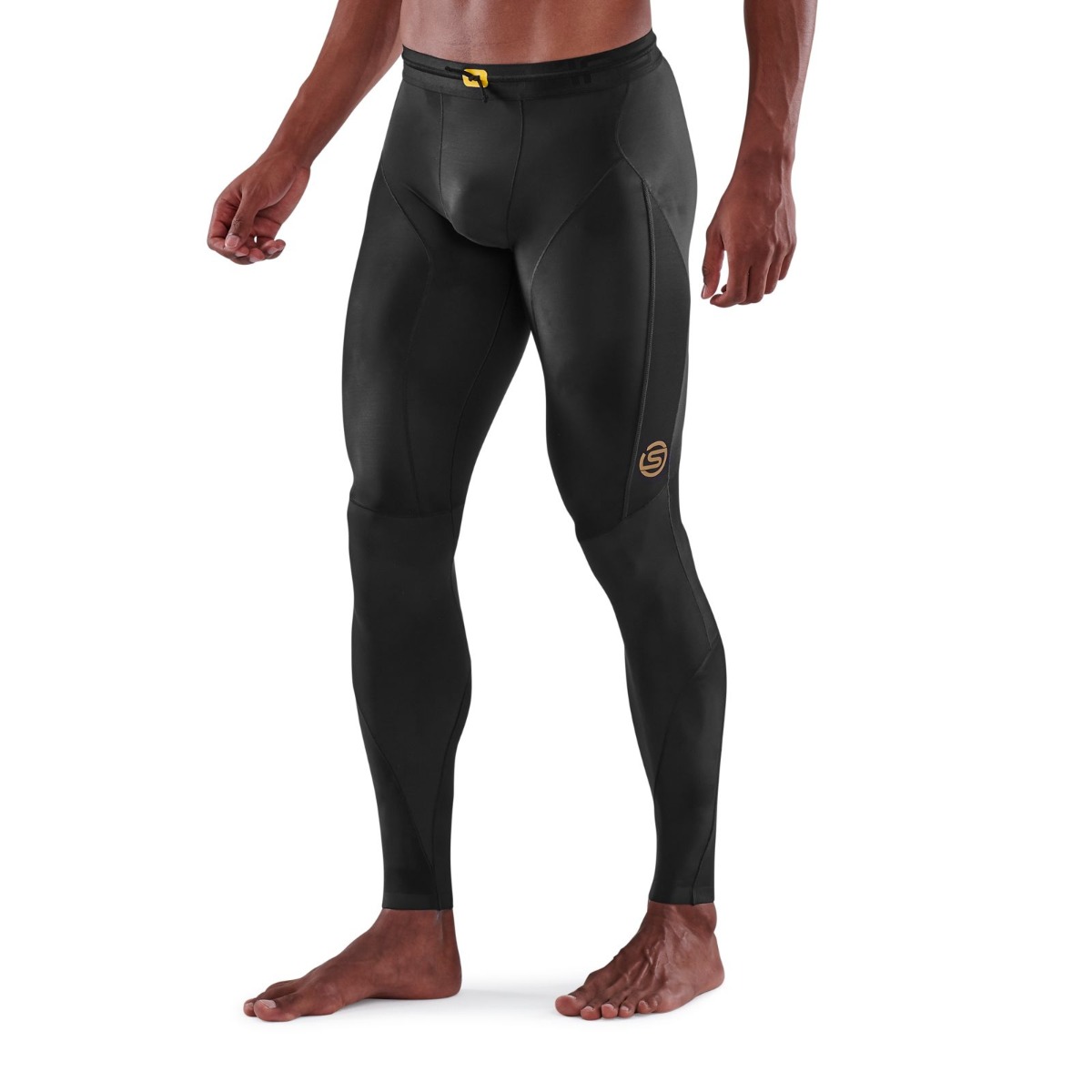Compression Leggings Series-5 Long Tights Black - SKINS