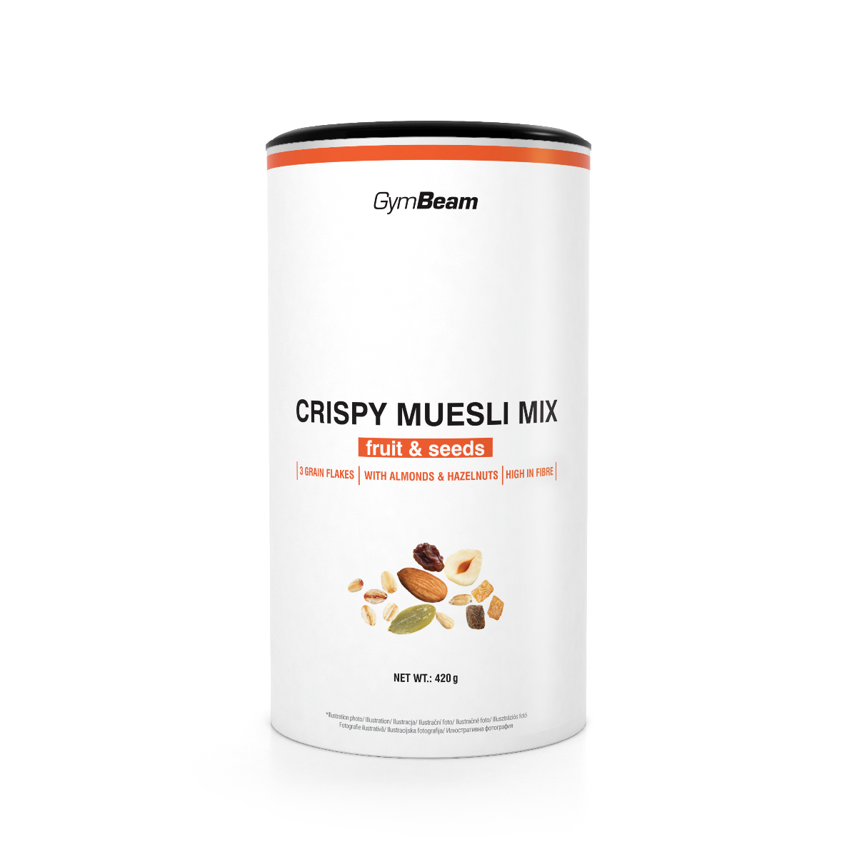 Muesli croustillant mélangé – GymBeam.
