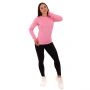 Women‘s Jumper Basic Baby Pink - GymBeam XXL