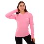 Women‘s Jumper Basic Baby Pink - GymBeam XXL