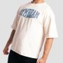 Athletic Society Boxy T-shirt Cream - GymBeam XL