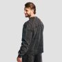 Aura Jumper Washed Black - GymBeam XXL