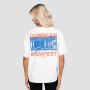 Budapest T-shirt Cream - GymBeam XXL