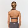 Fierce Halter Sports Bra Grey - GymBeam XL