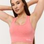 FLO Sports Bra Coral - GymBeam XL