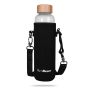 Glass Bottle Bamboo 600 ml - GymBeam single_variant