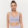 Lift Seamless Sports Bra Violet - GymBeam XL