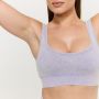 Lift Seamless Sports Bra Violet - GymBeam XL