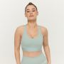 Limitless Sports Bra Eucalypt - GymBeam XXL