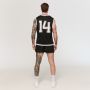 Men‘s Varsity Tank Top Black - GymBeam XXXL
