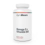 Omega 3 + Vitamin D3 - GymBeam 240 caps - 00