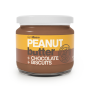 Peanut butter with chocolate and biscuits - GymBeam 340 g