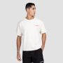 Prague T-shirt Cream - GymBeam XXL