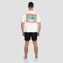 Prague T-shirt Cream - GymBeam XXL