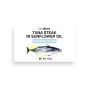 Tuna steak in sunflower oil - GymBeam 110 g