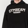 Varsity Hoodie Black - GymBeam XXL