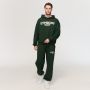 Varsity Hoodie Green - GymBeam XXL