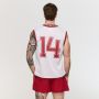 Varsity Shorts Red - GymBeam XXL