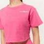 Women‘s Limitless Cropped T-Shirt Dragonfruit - GymBeam XL