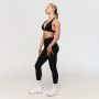 Women‘s Fierce Leggings Black - GymBeam XXL