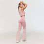 Women‘s Fierce Seamless Pants Baby Pink - GymBeam XXL
