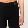 Women‘s Fierce V-back Leggings Black - GymBeam XXL