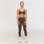 Women‘s Fierce V-back Leggings Cappuccino - GymBeam XXL