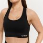 FLO Sports Bra Graphite - GymBeam XL