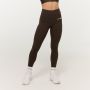 Women‘s Limitless High-Waisted Leggings Espresso - GymBeam XXL