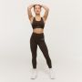 Women‘s Limitless High-Waisted Leggings Espresso - GymBeam XXL