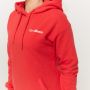 Women‘s Limitless Longline Hoodie Hot Red - GymBeam XXL