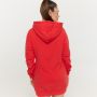 Women‘s Limitless Longline Hoodie Hot Red - GymBeam XXL