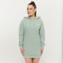 Women‘s Limitless Longline Hoodie Eucalypt - GymBeam XXL