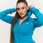 Women‘s Limitless Zip Up Hoodie Aquamarine - GymBeam XXL