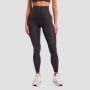 Women‘s Aura Leggings Tee Brown - GymBeam XXL