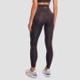 Women‘s Aura Leggings Tee Brown - GymBeam XXL