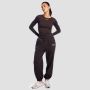 Women‘s Aura Long Sleeve T-Shirt Tee Brown - GymBeam XXL