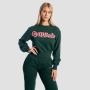 Women‘s GymBabe Jumper Forest - GymBeam XL