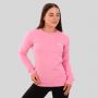 Women‘s Jumper Basic Baby Pink - GymBeam XXL