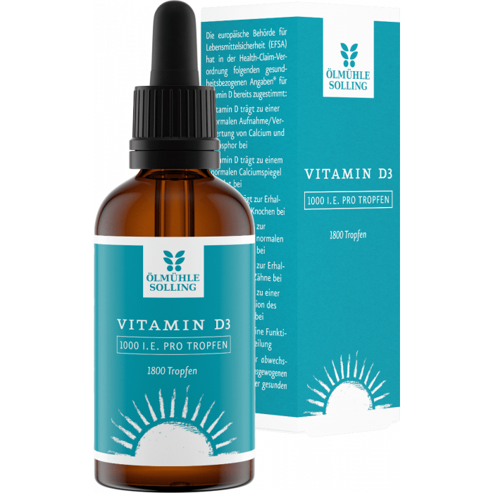 Vitamin D Oil conventional - Ölmühle Solling 50 ml