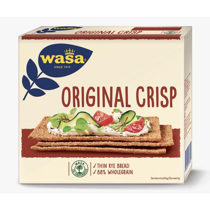 Crispbread Original Crisp - Wasa 200 g