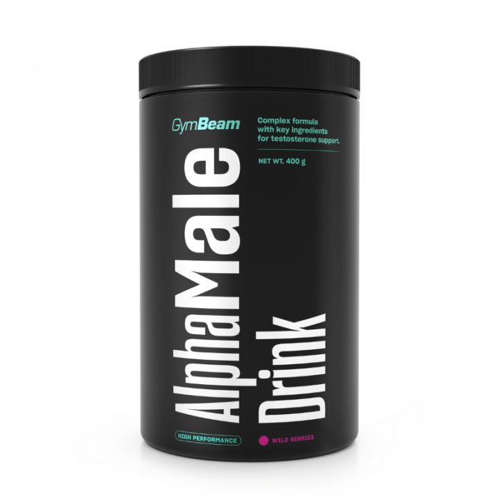 AlphaMale Drink - GymBeam 400 g - wild berries