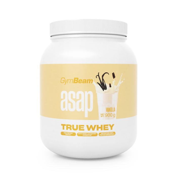 ASAP True Whey - GymBeam 900 g - vanilla