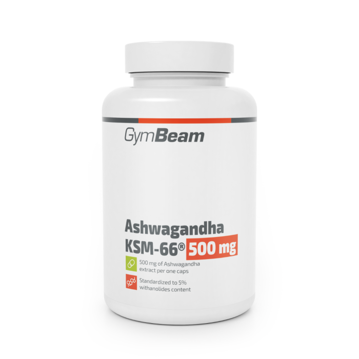Ashwagandha KSM-66® 500mg - GymBeam 90 caps