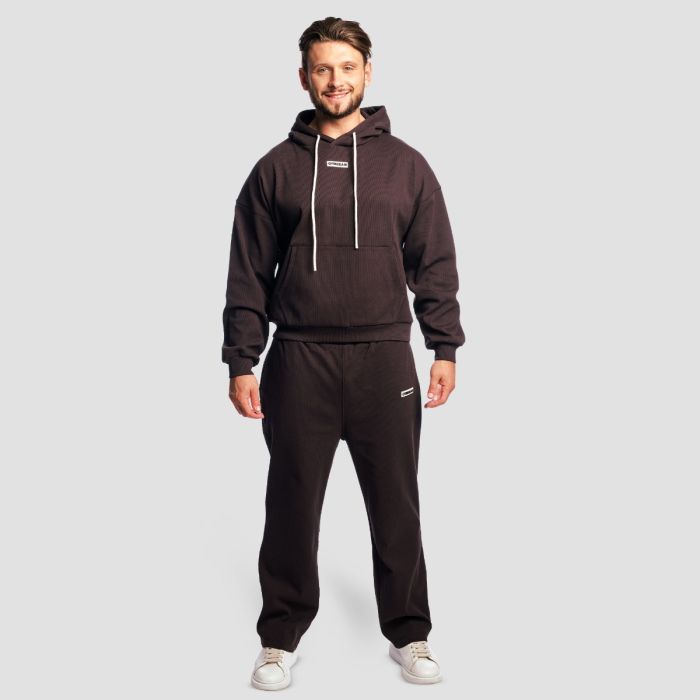 Aura Hoodie Tee Brown - GymBeam XXL