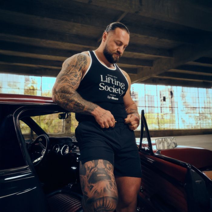 Base Shorts Black - GymBeam XXL