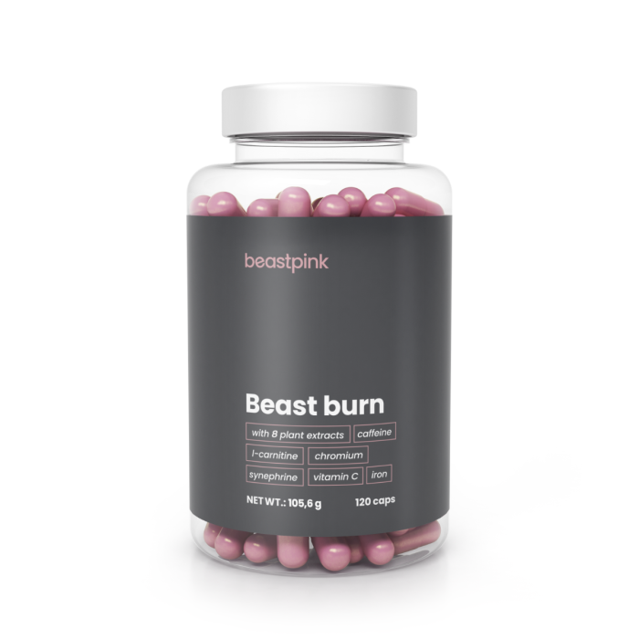 Spaľovač tukov Beast Burn 120 kaps - BeastPink 120 caps